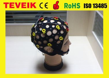 Führungen EEG Kappe der Hochleistungs-20 mit der silberne Chlorverbindungs-Elektrode wiederverwendbar
