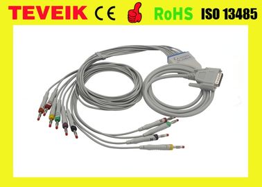 MS1-106902 EDAN Kabel der Führung EKG/ECG Einteilers 10 mit Banane 4,0 Widerstand Iecs 10K