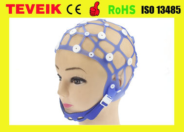 Trennen Führungen von des Neurofeedback-EEG Gehirn-Kappen-Hut-Silikon-20 ohne EEG Elektrode