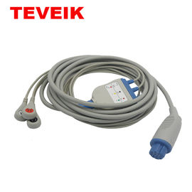 Datex-Einteiler 10 Patienten-Kabel Pin 3 Führungs-TPU Ecg