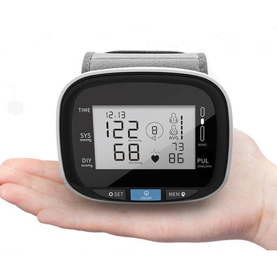 Handgelenk-Blutdruck-Monitor ISO13485 21.5cm oszillographisch mit Pulsoximeter