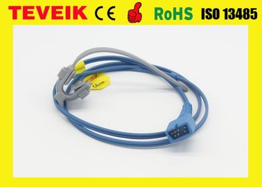 Blaues/graues wiederverwendbares Sensor Spo2 DB 7pin kompatibles Nonin 8500/8600