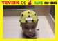 Medizinischer Lieferant von Neurofeedback gelbe integrierte 20 führt EEG Kappe für EEG Maschine, Ohr-Clip Tin Electrode