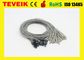 Sockel IN1.5 EEG-Kabel mit überzogenem Kupfer der silbernen Chlorverbindung vom Hersteller