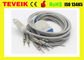 Kabel FUKUDAS Denshi 10Leads Draht-DB15pin ECG/EKG für Cardimax FX-2111 FX-3010