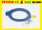 Erweiterungs-Kabel DEC-8 Nellco-r Oixmax Spo2 passen Kabel für medizinischen Patientenmonitor an
