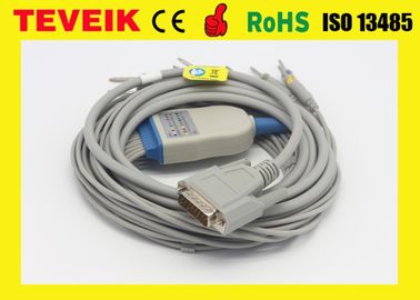 Edan-EKG Kabel für SE-12 drücken SE-3 SE-601A Stift DBs 15 AHA/Iec MS1-106902 aus