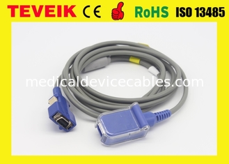Nellco-r passen Erweiterungs-Kabel des Kabel-SPO2 für medizinischen Pulsoximeter N550, N595, N600 an