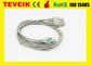 Leitungsdraht-Kabel der Teveik-Fabrik-CE&amp;ISO medizinisches HP M1635A 5 Führungs-ECG für Patientenmonitor